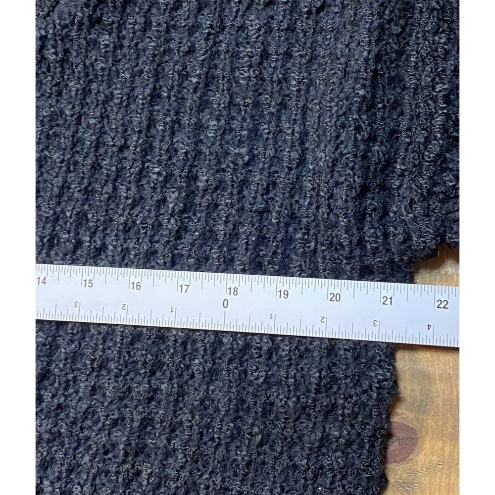 Bluivy Women Sweater S/M Black Pull Over With Turtle Shell Buttons - Picture 4 of 6